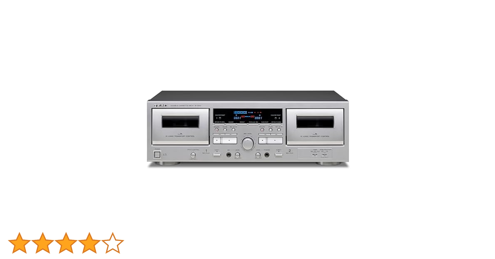 TEAC W-1200(s)  ダブルカセットデッキ W-1200 | 製品トップ | TEAC - プレミアムオーディオ